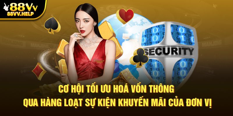 Cơ hội tối ưu hoá vốn thông qua hàng loạt sự kiện khuyến mãi của đơn vị